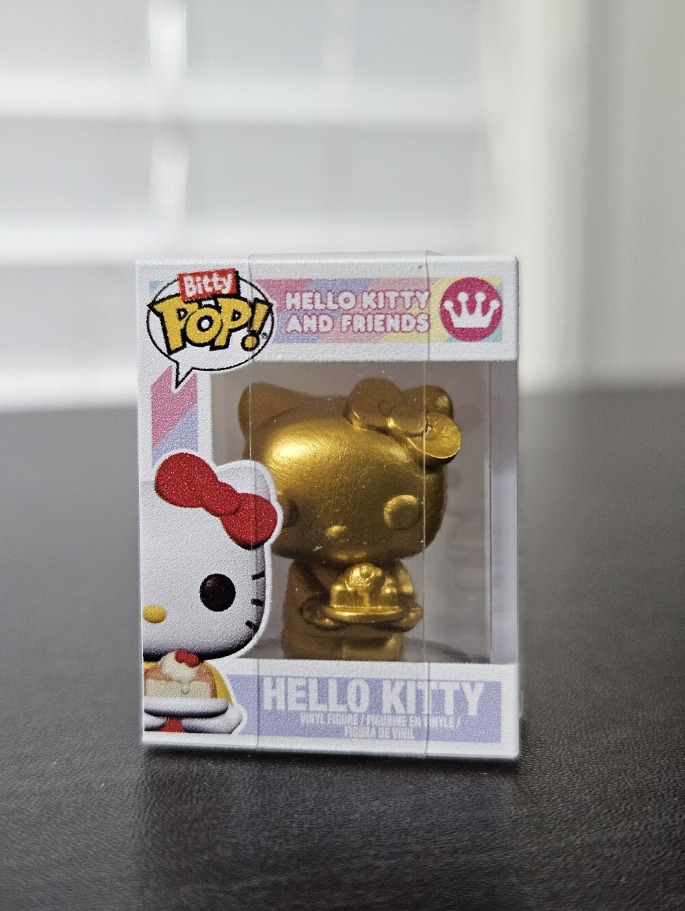 NEW Funko Bitty Pop Hello Kitty Gold 1/32 Rare Factory Sealed